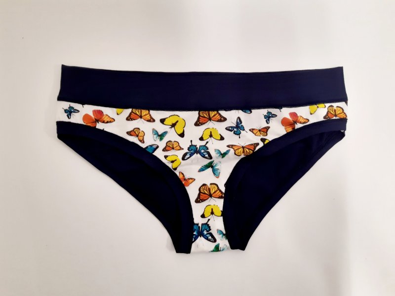 Lovelygirl dámské kalhotky 6771 tm.modré  | Vermali.cz